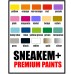 SNEAKEM+ Premium Paint 50ml for customizing sneakers, clothing, costumes and more